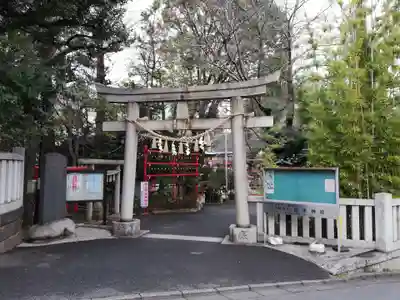 居木神社の鳥居