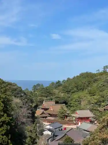 日御碕神社の景色