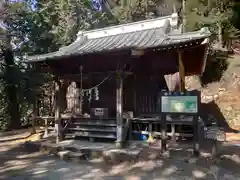 晃石神社の本殿