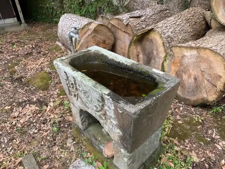 天満神社の手水舎
