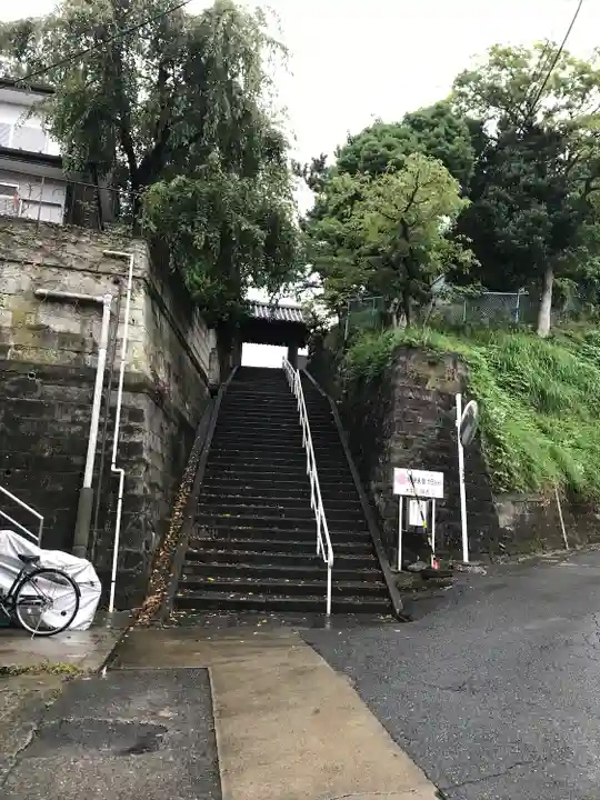 日蓮宗本牧山妙香寺の山門・神門