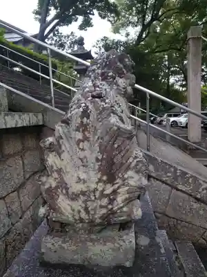 阿智神社の狛犬