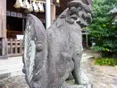 新羽杉山神社の狛犬