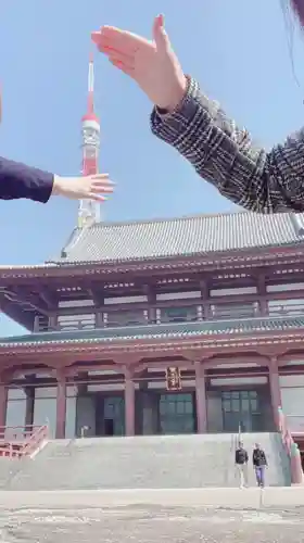 増上寺の本殿・本堂