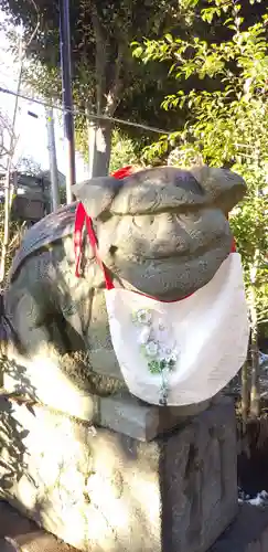 菊田神社の狛犬