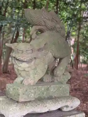 比木神社の狛犬