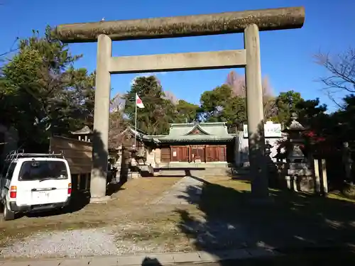 濃飛護國神社の鳥居