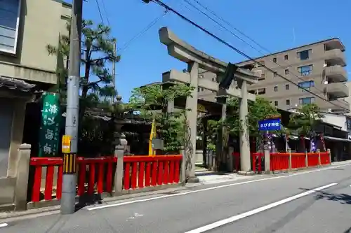 京都ゑびす神社の鳥居