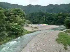 大戸里神社の景色