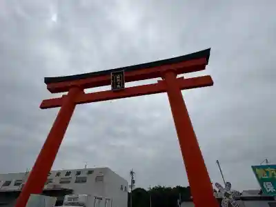 五社稲荷社の鳥居