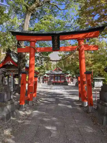 深志神社の鳥居