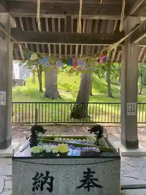 美幌神社の手水舎