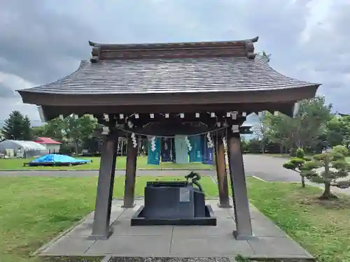 美瑛神社の手水