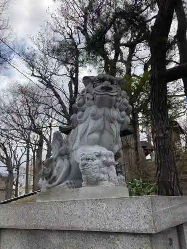 手稲神社の狛犬