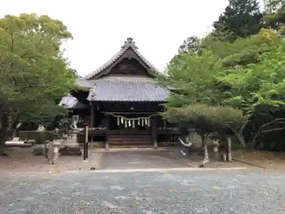 曽許乃御立神社の本殿・本堂