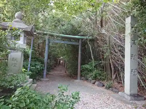 田戸神社の鳥居