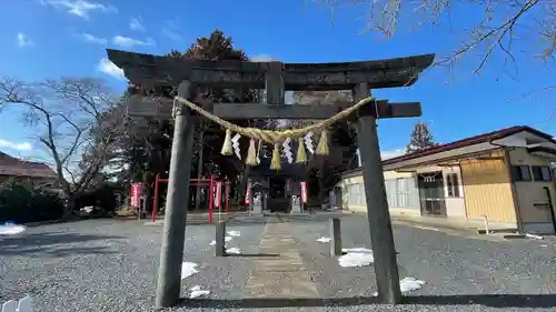 加賀野八幡神社の鳥居