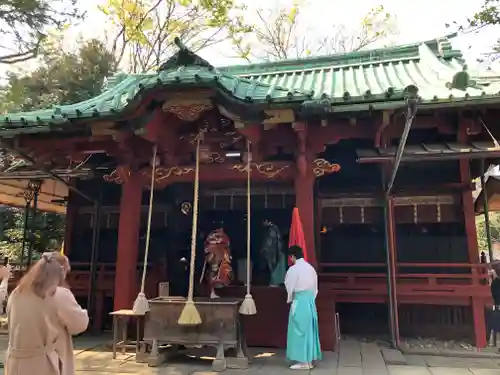 赤坂氷川神社の本殿・本堂