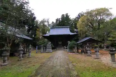 田村神社の本殿・本堂