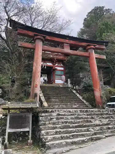 吉野水分神社の鳥居