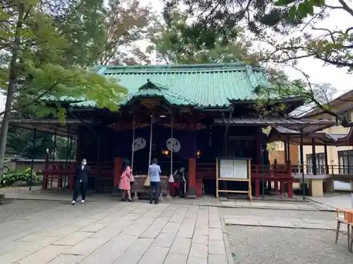 赤坂氷川神社の本殿・本堂