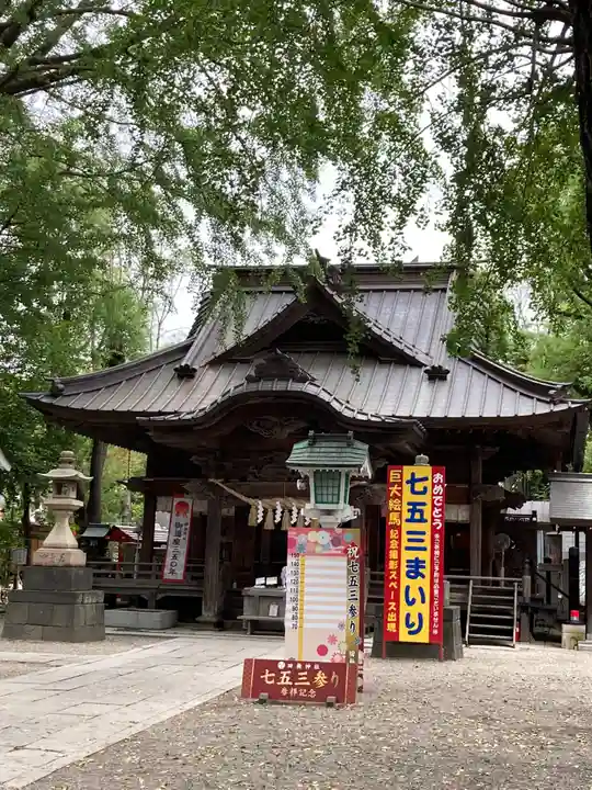 田無神社の本殿・本堂