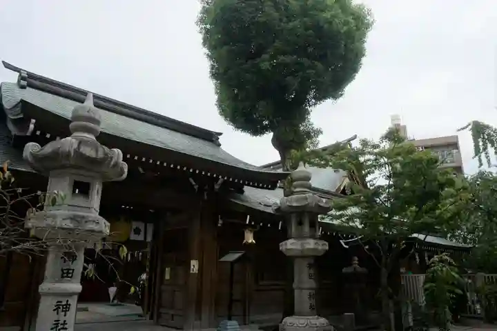 櫛田神社の山門・神門