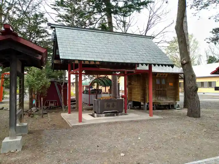 上富良野神社の手水舎