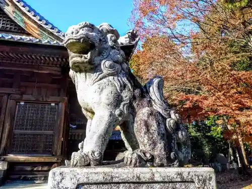 若宮八幡社の狛犬