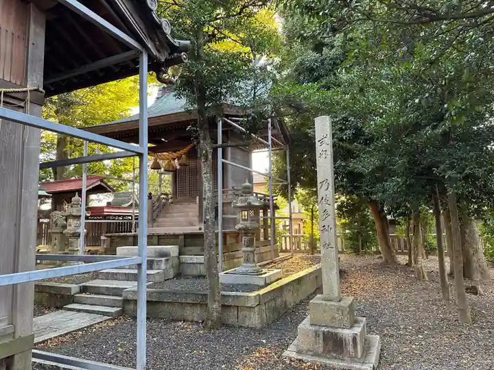 乃伎多神社(高月町東物部)(滋賀県)