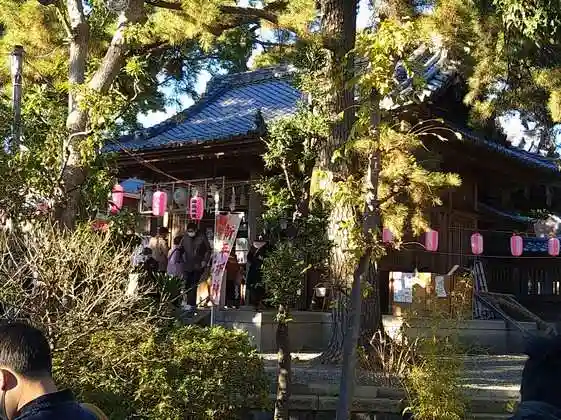 片瀬諏訪神社の本殿・本堂