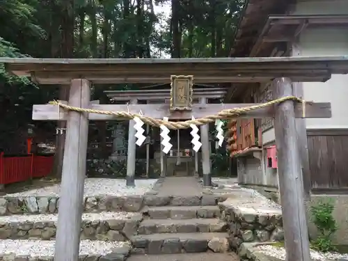 御髪神社の鳥居