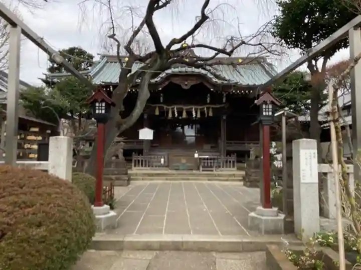 白山神社の本殿・本堂