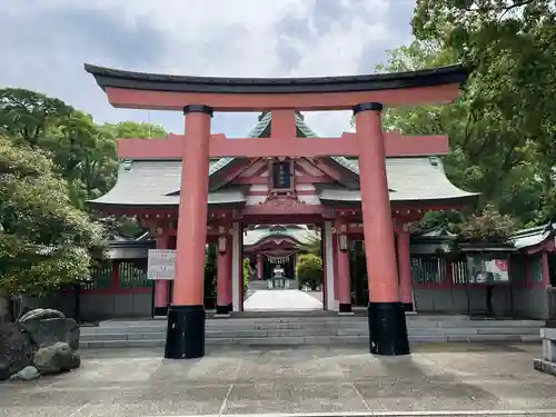 宮崎八幡宮の鳥居