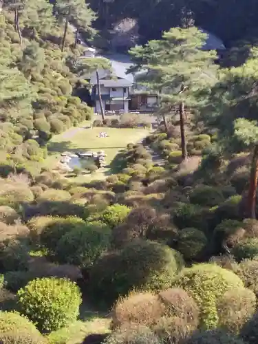 塩船観音寺の景色