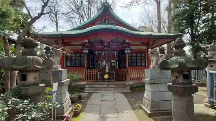 秋葉神社の本殿・本堂