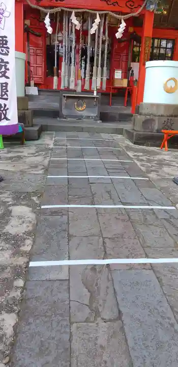 海南神社の本殿・本堂