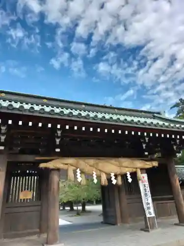 三嶋大社の山門・神門