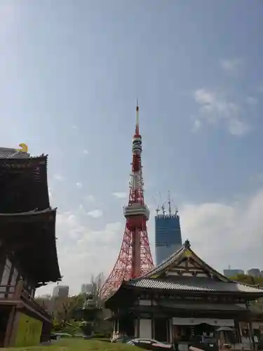 増上寺の景色