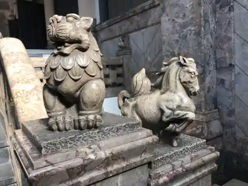 築地本願寺（本願寺築地別院）の狛犬