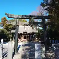 佐野赤城神社の鳥居