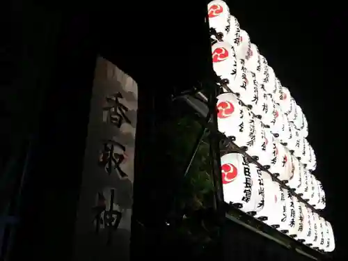 亀有香取神社のお祭り