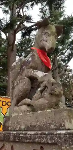 竹駒神社の狛犬