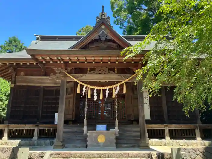 五所八幡宮の本殿