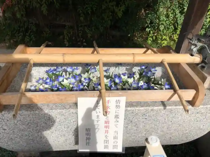 晴明神社の手水舎