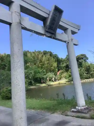 真氣神社の鳥居