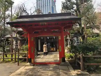 愛宕神社の山門・神門