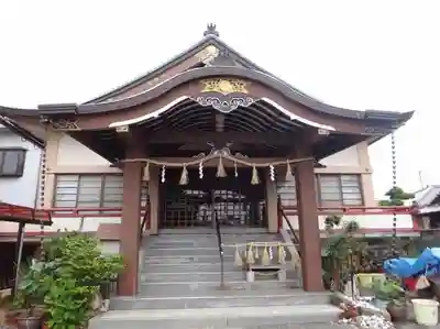 三輪明神照友神社の本殿・本堂