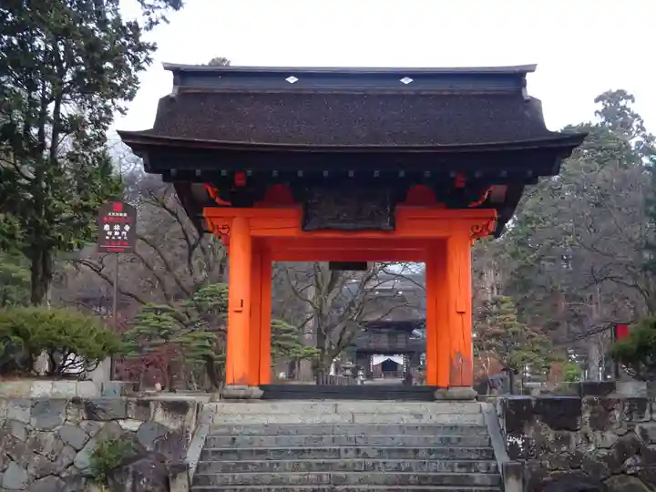 恵林寺の山門・神門