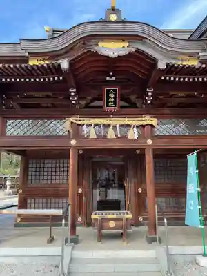 諏訪神社の本殿・本堂